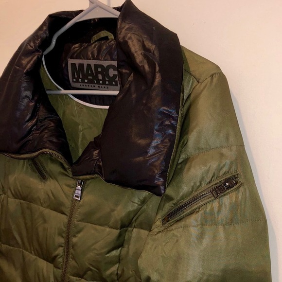 Marc New York Asymmetrical Down Puffer Jacket - Picture 4 of 7